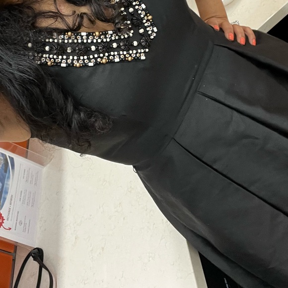 Kate spade fit flare beaded vneck dress - Picture 2 of 6